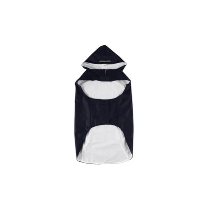 Dog raincoat, waterproof hoodie with reflective stripes, all sizes available