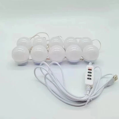 Professional LED light bulbs for makeup mirrors