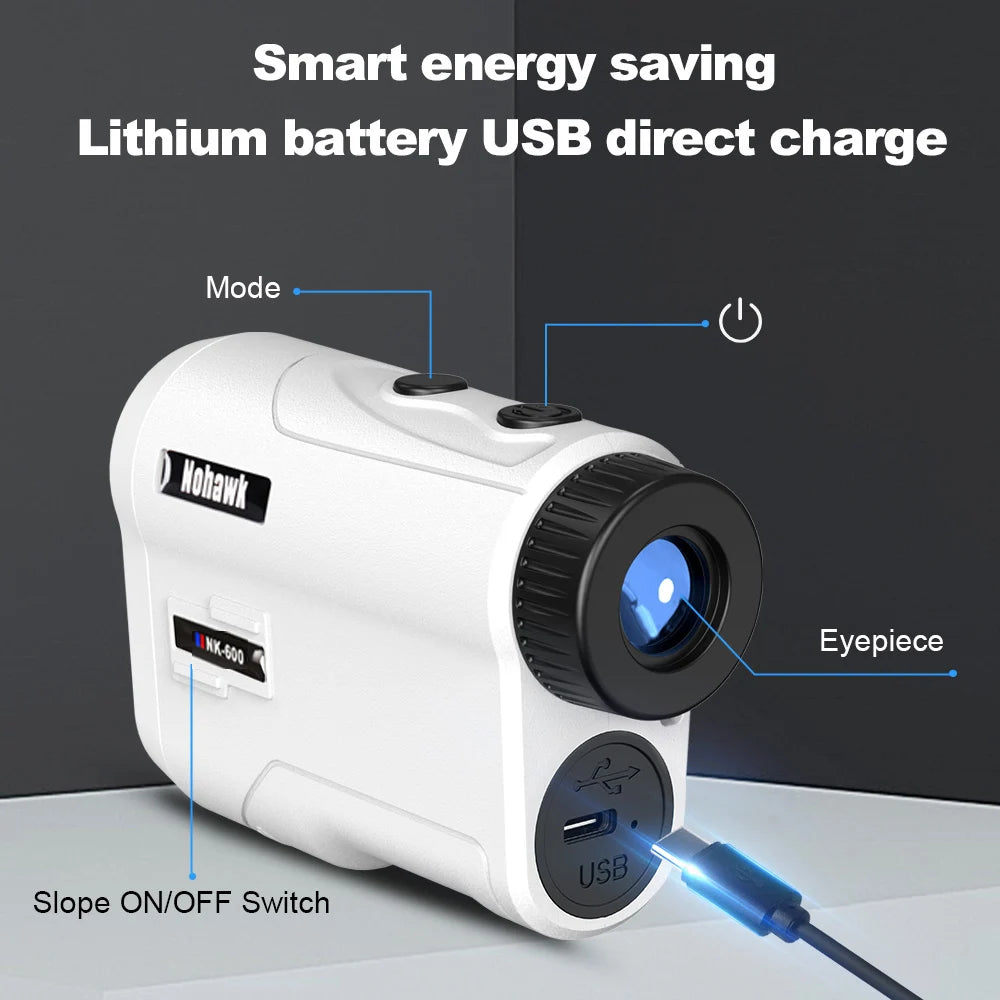 Golf laser -etäisyysmittari 600M/1000Y