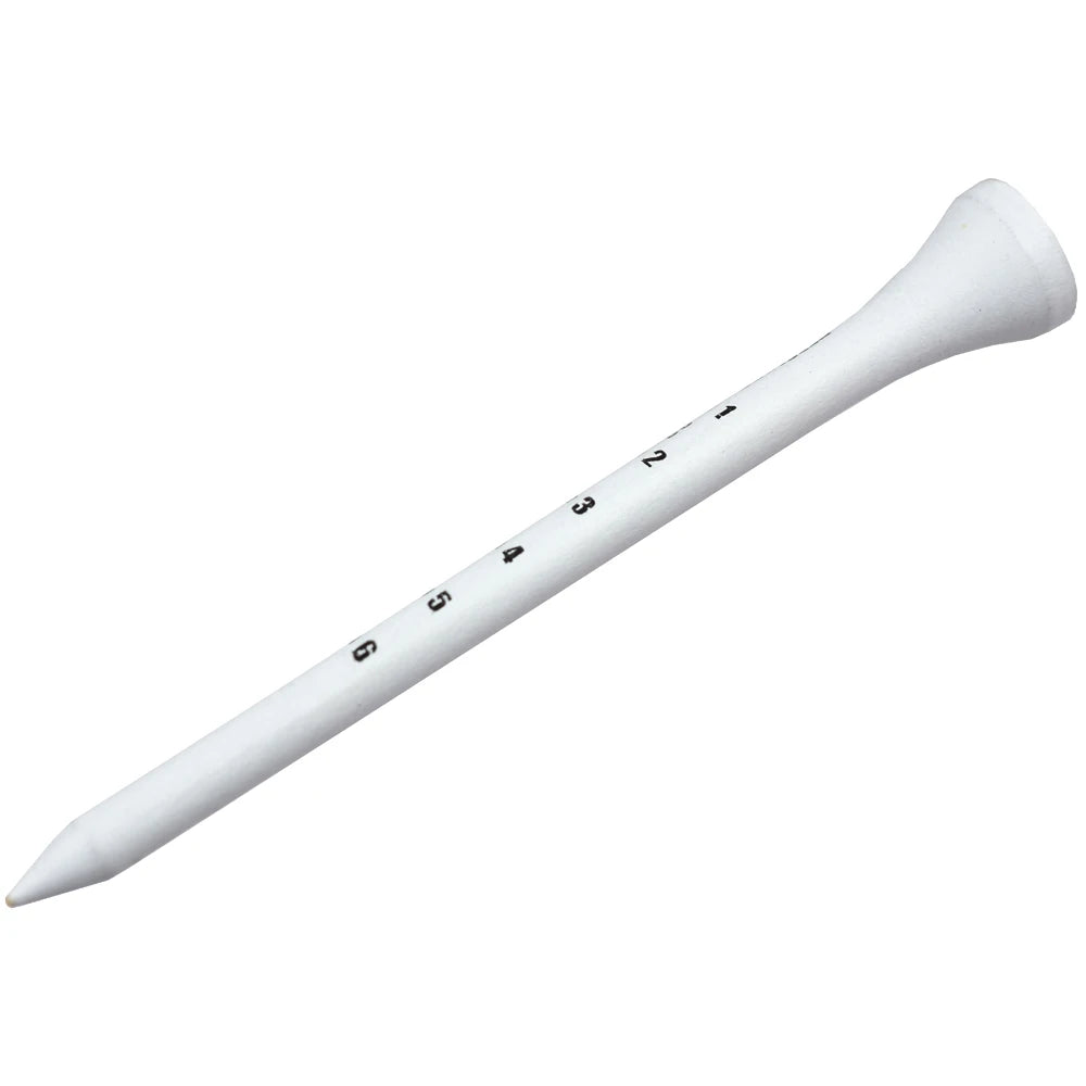 Wooden golf tees, 50 pcs, with elevation marks