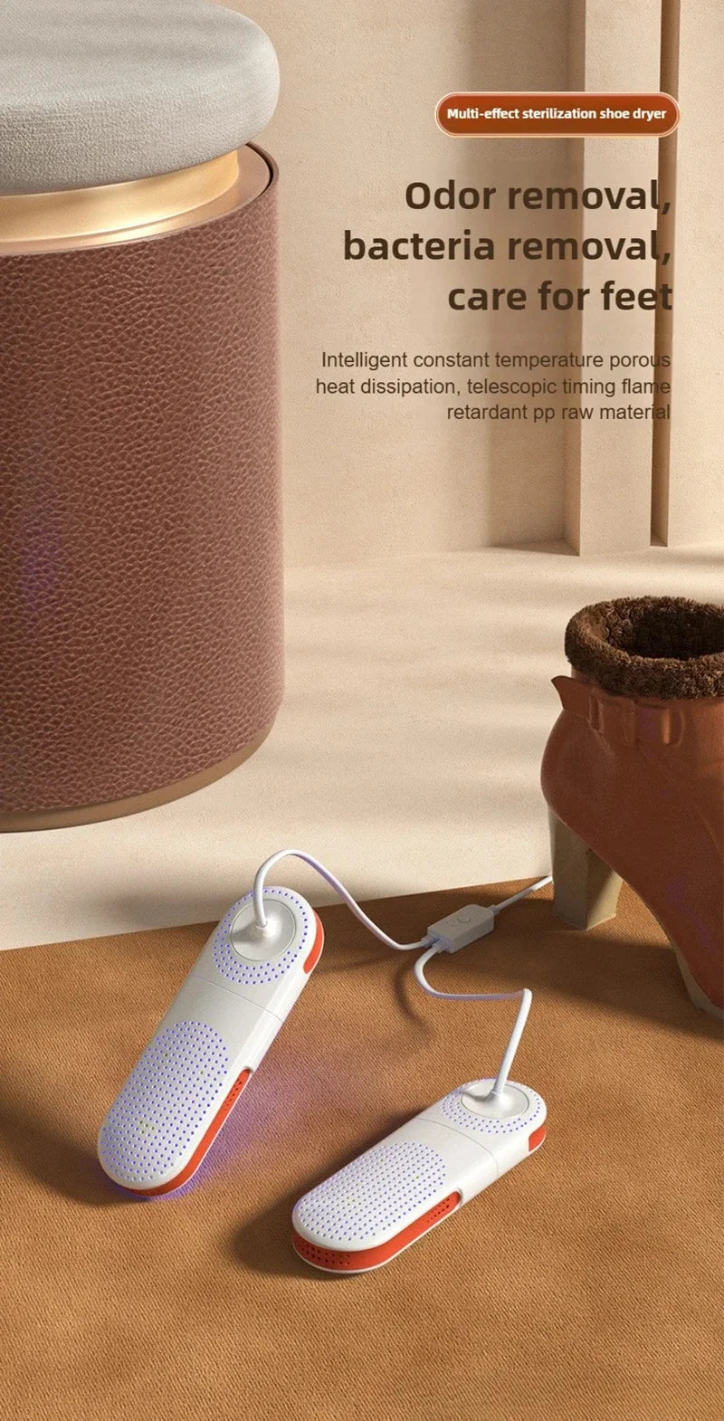 Xiaomi shoe dryer, fast drying, sterilization and deodorization