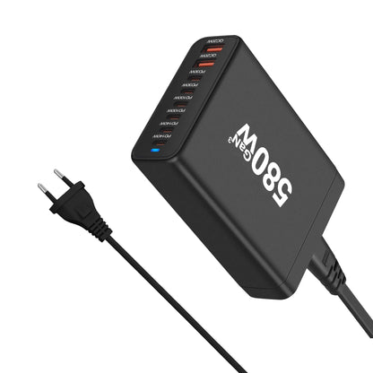 GAN charging station, powerful fast charger 580W
