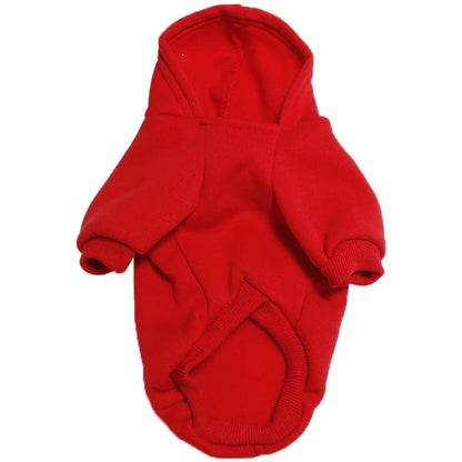 Dog winter hoodie, sporty and warm, for small, medium and large dogs