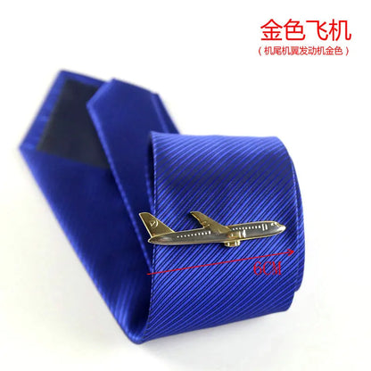 Men's classic tie clip, various motifs