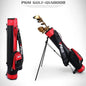 PGM QIAB008 golf bag, lightweight rack bag for 9 clubs, for men and women