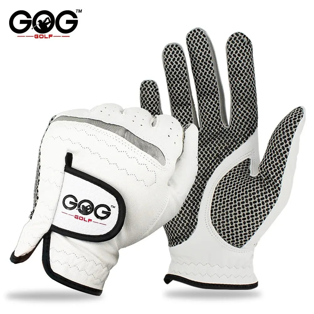 Golf glove for men, soft sheepskin, for left or right hand