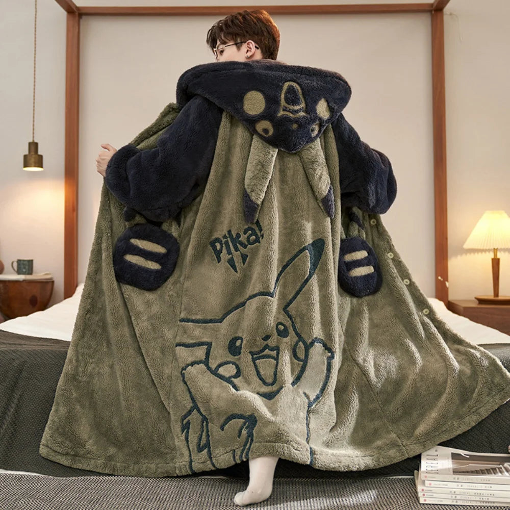 Gengar Pokemon yöasusetti miehille