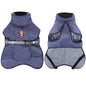 Dog winter coat for large dogs, warm and windproof