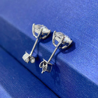 COSFIX Moissanite nappikorvakorut naisille