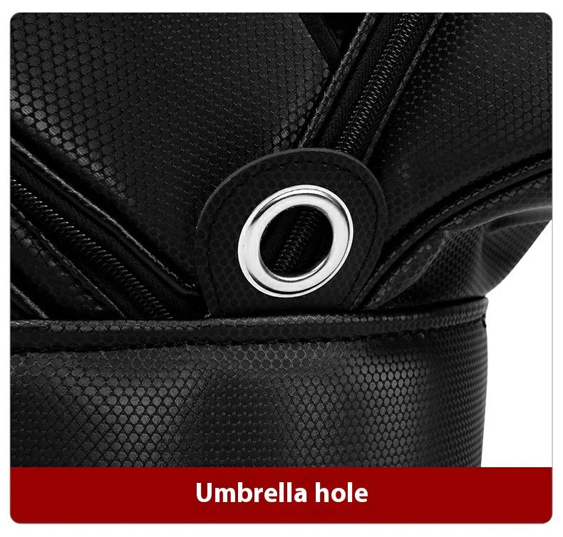 PGM QB034 golf bag, premium, leather bag, for 14 clubs