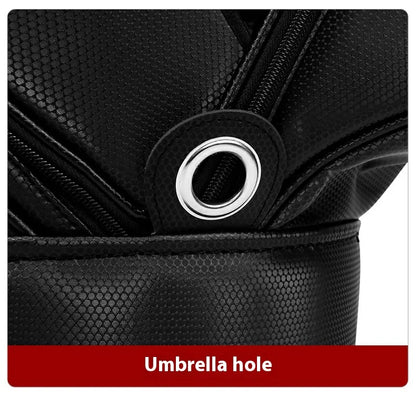 PGM QB034 golf bag, premium, leather bag, for 14 clubs