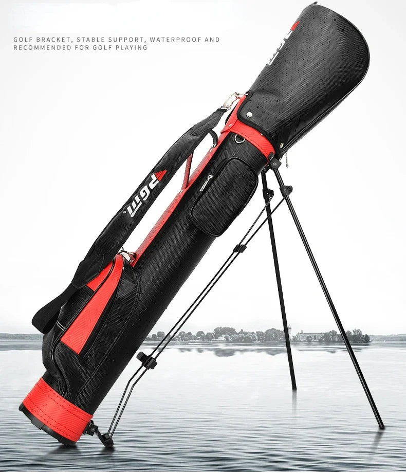 PGM QIAB008 golf bag, lightweight rack bag for 9 clubs, for men and women