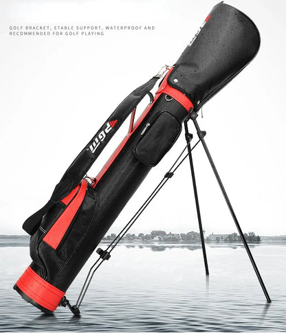 PGM QIAB008 golf bag, lightweight rack bag for 9 clubs, for men and women