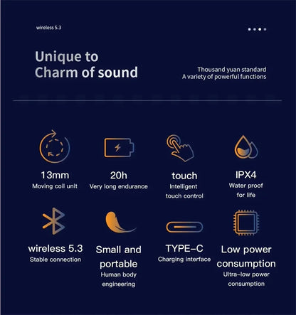 BOSEnok Air 7 Wireless Bluetooth Sports Headphones