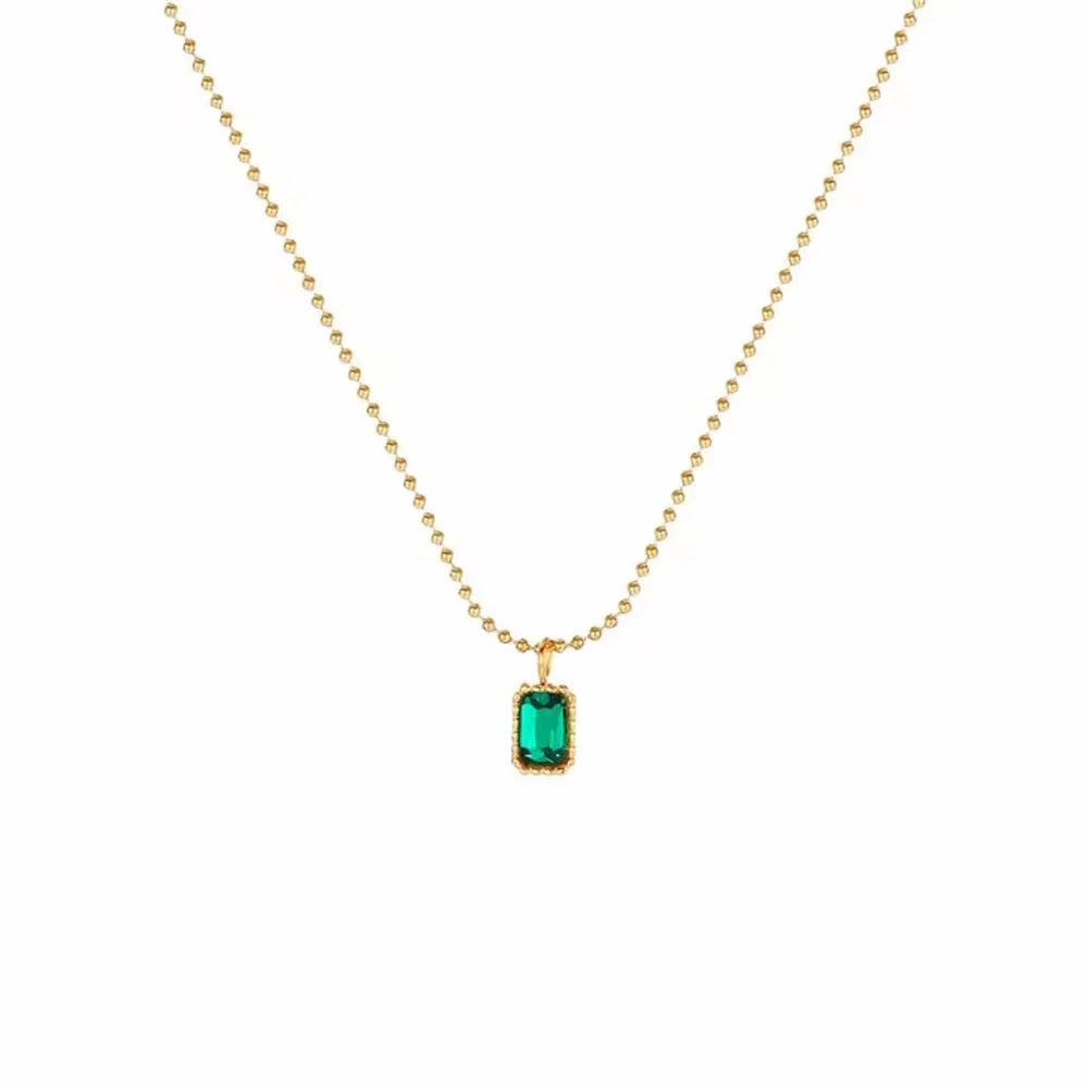 Vintage gold punk necklace for women, available in different variations