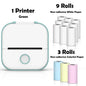 Phomemo T02 mini thermal printer, wireless pocket printer for labels