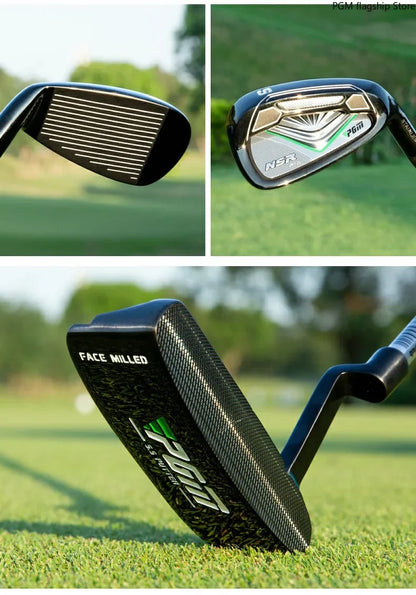 PGM MTG017 golf club set for men, adjustable angle in clubs, titanium alloy