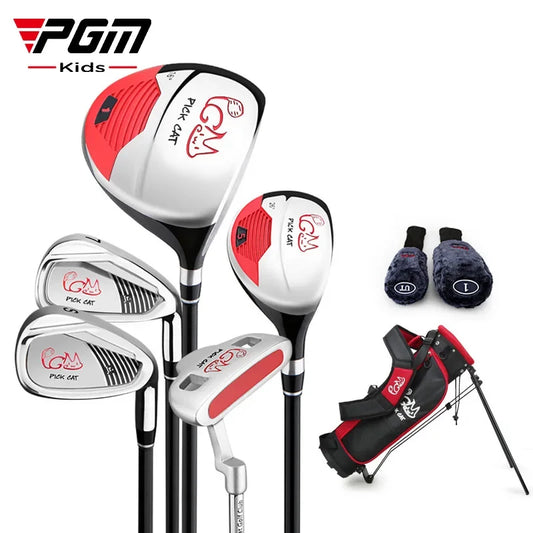 PGM Kids Golf Club Set for ages 3-12, practice set for boys and girls
