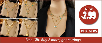 DIEYURO 316L kaulakoru helmi koristeilla