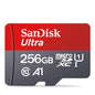 SanDisk MicroSD-muistikortti, 256GB/128GB/64GB/32GB, Class 10, UHS-1