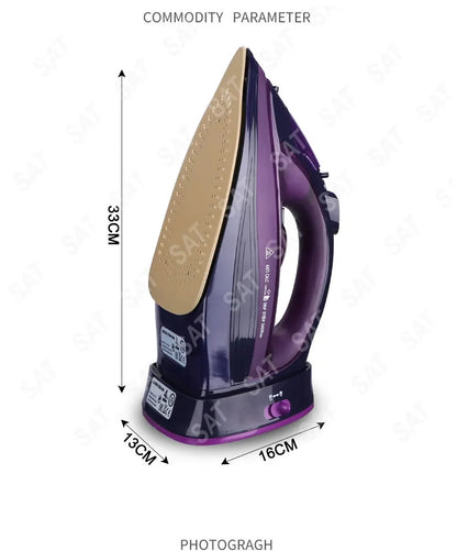 Kannettava höyrysilitysrauta, telakalla