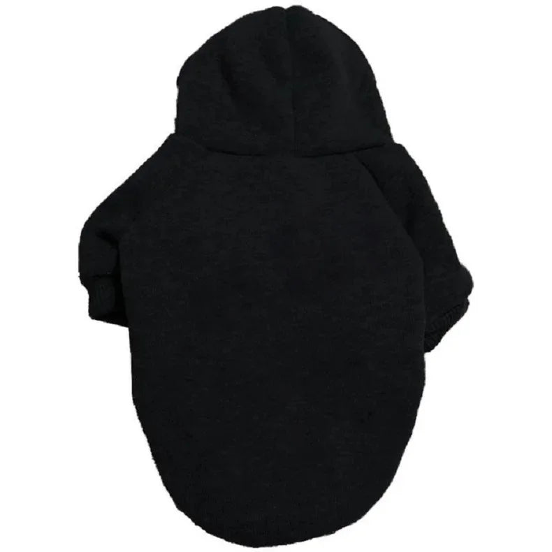 Dog winter hoodie, sporty and warm, for small, medium and large dogs