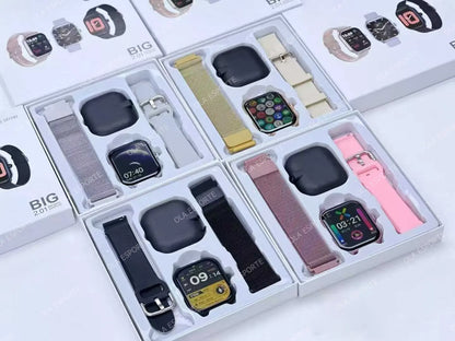 2025 Älykello 2.01" HD-näyttö – Puhelut, Viestit, Urheilutilat ja DIY-kellotaulut