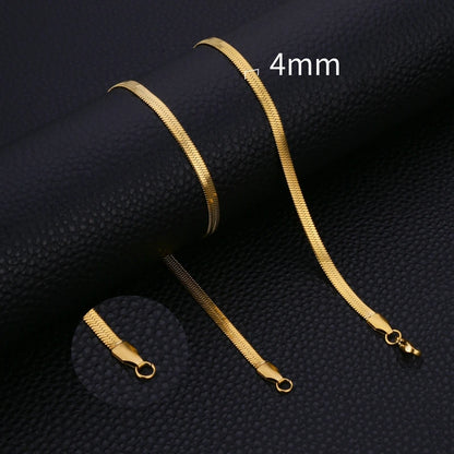 HIYEE Snake chain necklace, unisex design, available in different variations