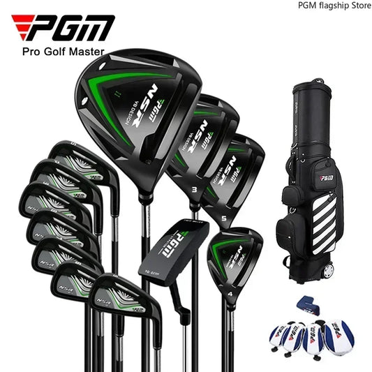 PGM MTG017 golf club set for men, adjustable angle in clubs, titanium alloy