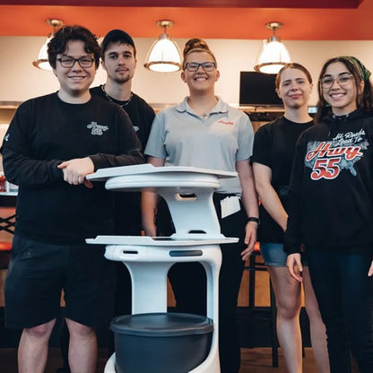 A human-sized intelligent service robot for restaurants