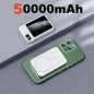 Magneettinen Langaton Virtalähde 50000mAh - Superpikalataus, Kannettava Powerbank iPhone & Huawei