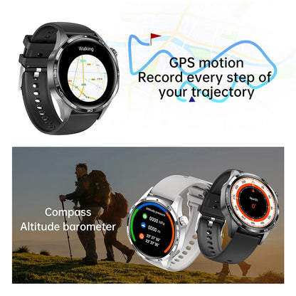 GT5 Pro GPS Smartwatch with AMOLED display, NFC payment function, health tracking