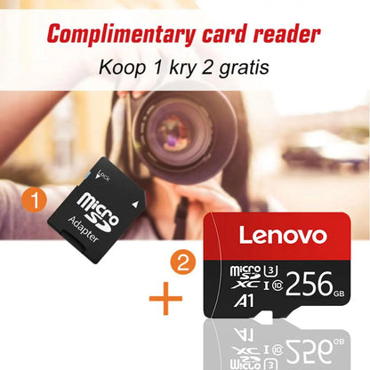 Lenovo MicroSD-muistikortti, 1TB/512GB/256GB/128GB/64GB