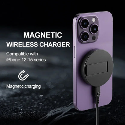 30W Magneettinen Langaton Laturi & Puhelinteline – MagSafe iPhone 17/16/15/14/13/12