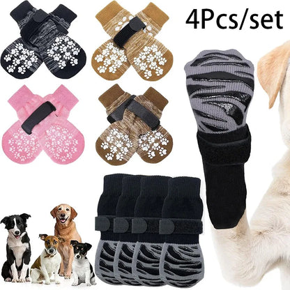 Dog anti-slip socks 4pcs, for indoor use