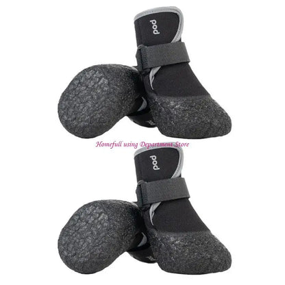 Soft-soled dog shoes 4pcs