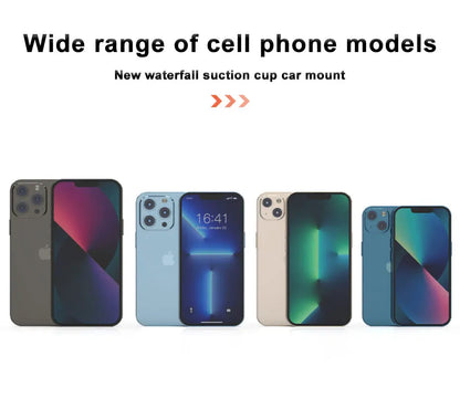 BLALION Autoteline Kojelaudalle – 360° Kääntyvä Painovoimateline Jatkojaloilla