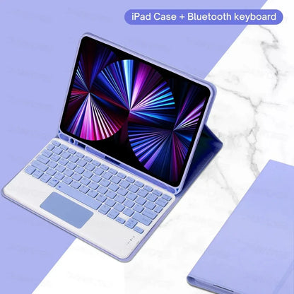 iPad Taustavalaistu Näppäimistökuori – Suojakotelo Pro, Air ja 10.2" malleille