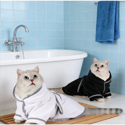 Dog pajamas and bathrobe, for dogs and cats