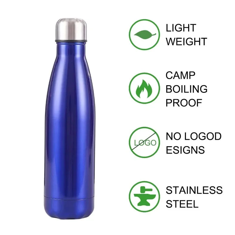 Stainless steel insulated sports drink bottle 500/750ml