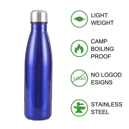 Stainless steel insulated sports drink bottle 500/750ml