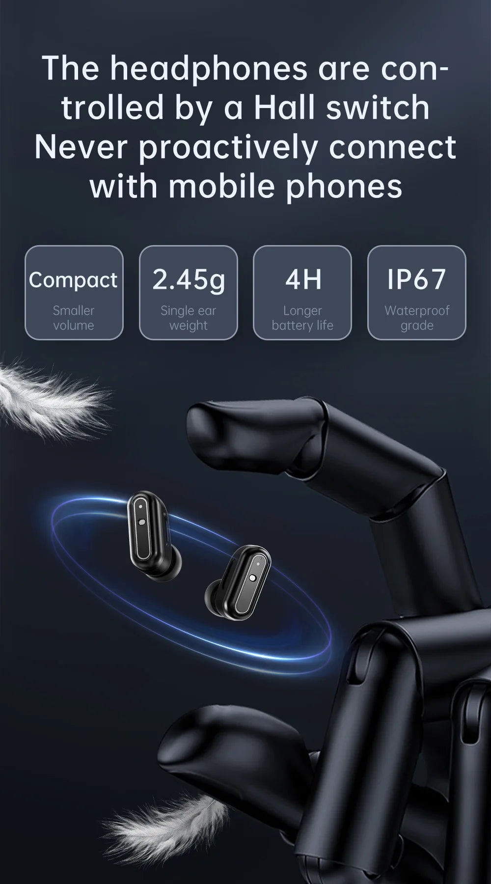 X10 2-in-1 Smartwatch and Headphones in One, Popular Model