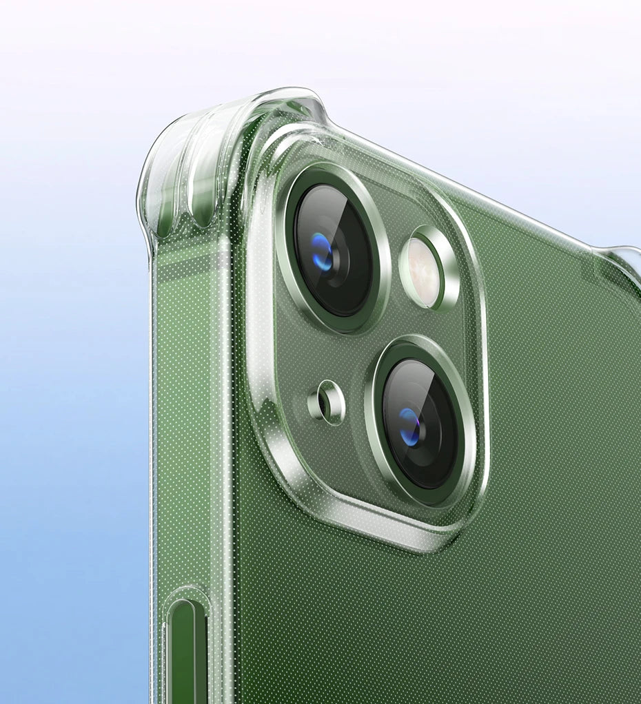 UGREEN Airbags Suojakuori iPhone 15/14/13 Pro Max - Läpinäkyvä Iskunkestävä