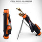 PGM QIAB008 golf bag, lightweight rack bag for 9 clubs, for men and women