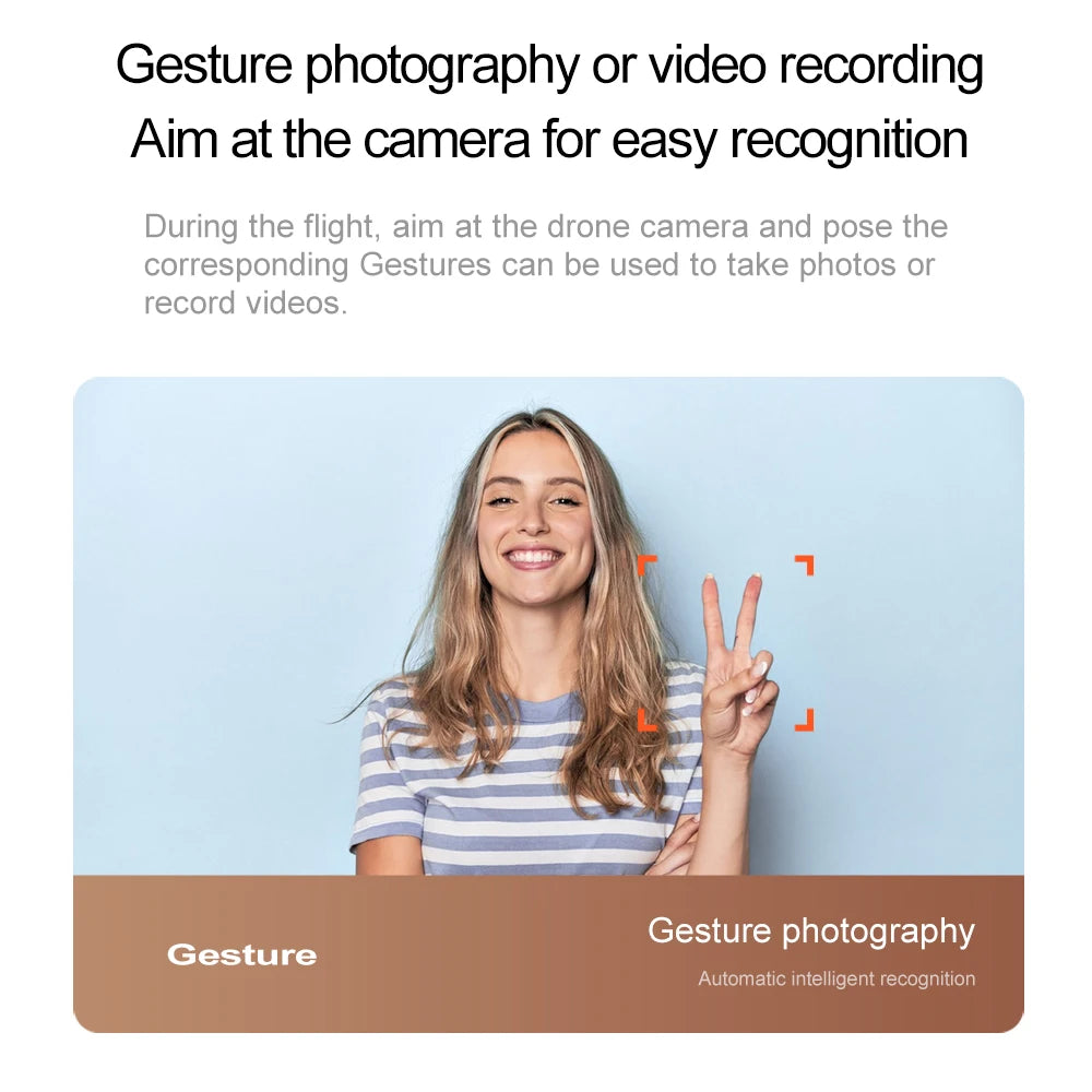 M66 8K Drone - Ammattitason Taitettava Kameradrone 5G FPV