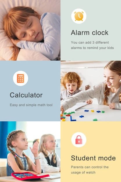 Kids Smartwatch 4G GPS, Video Calls, Wifi Location, SOS Emergency Button