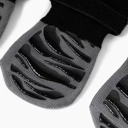 Dog cotton non-slip socks 4pcs