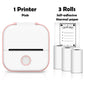 Phomemo T02 mini thermal printer, wireless pocket printer for labels