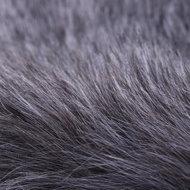 Women's luxury fur scarf