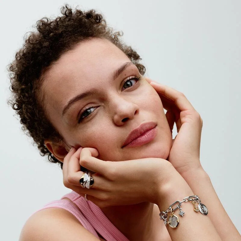 925 Hopeinen tähdenlento sormus, säädettävä, saatavana eri variaatioita